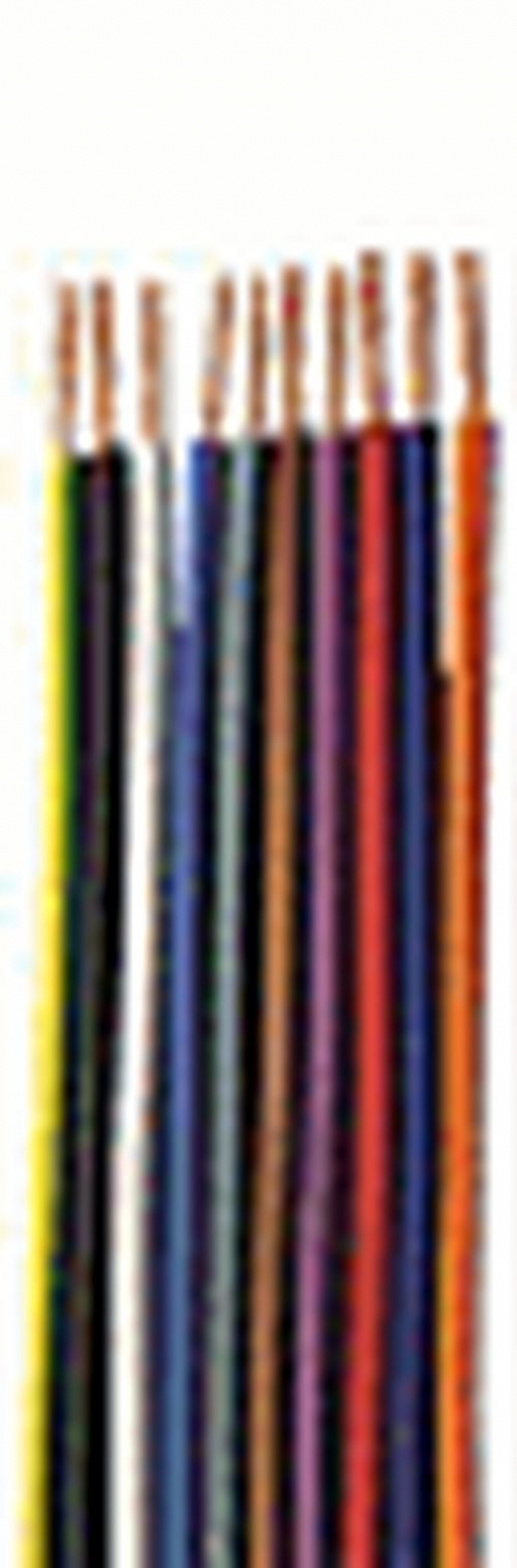 Ecoline PVC H07V-U 1,5 or F Aderleitung eindrähtig Einzelader Orange 1,5mm² 100m Bund foliert YE 1,5 or 