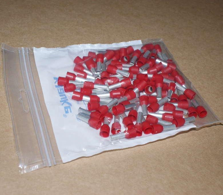 MoselElektroKlauke 47618 Aderendhülse DIN 46228 Teil 4 isoliert 10qmm