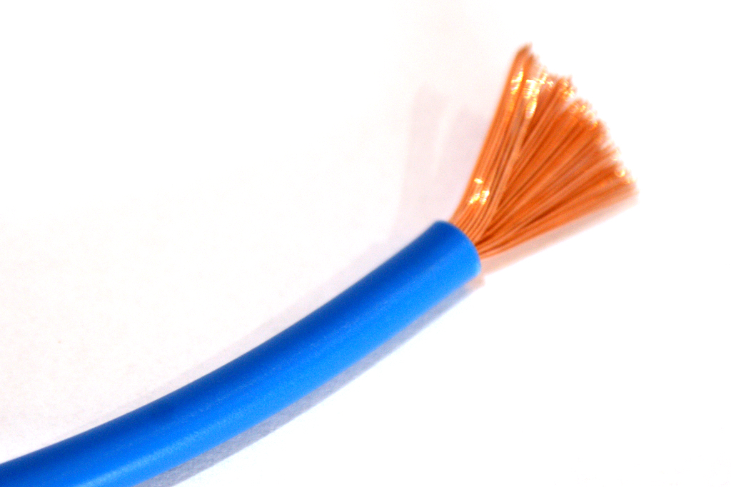 Mosel-ElektroH07V-K 10mm² PVC Aderleitung flexibel 1x10,0 blau