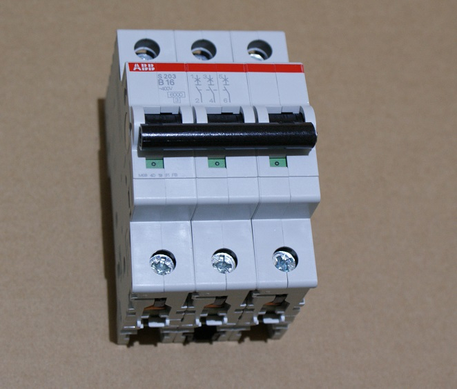 Doepke DLS5 B16 Leitungsschutzschalter 3-polig LS-Schalter Sicherungsautomat